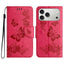 Butterfly Embossed Flip Leather Phone Case