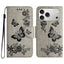Butterfly Embossed Flip Leather Phone Case
