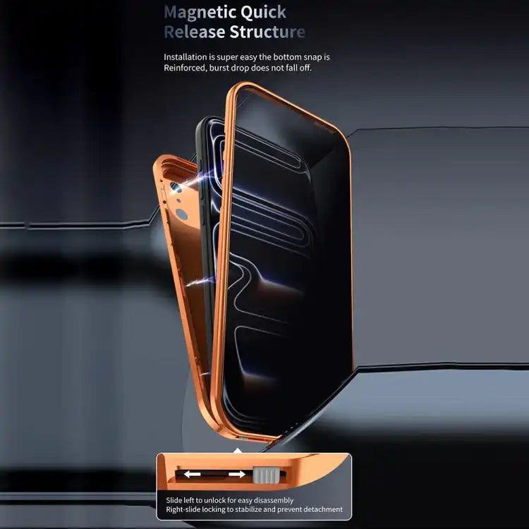 Privacy Screen Film Full Cover MagSafe Phone Case