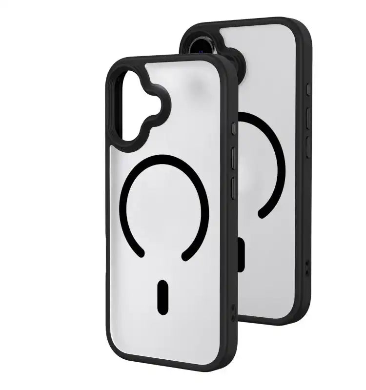 Oil-spray Skin Feel MagSafe PC Hybrid TPU Phone Case