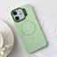 Large Hole Solid Color Frame CESA Fine Ring Magsafe Phone Case