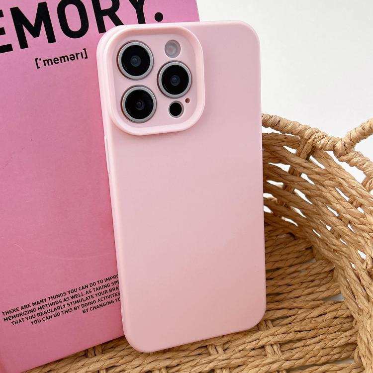 Precision Hole Camera Frame Solid Color Phone Case