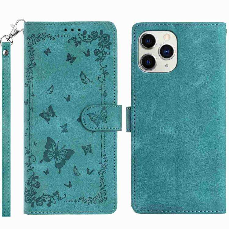Secret Garden Butterfly Pattern Leather Phone Case