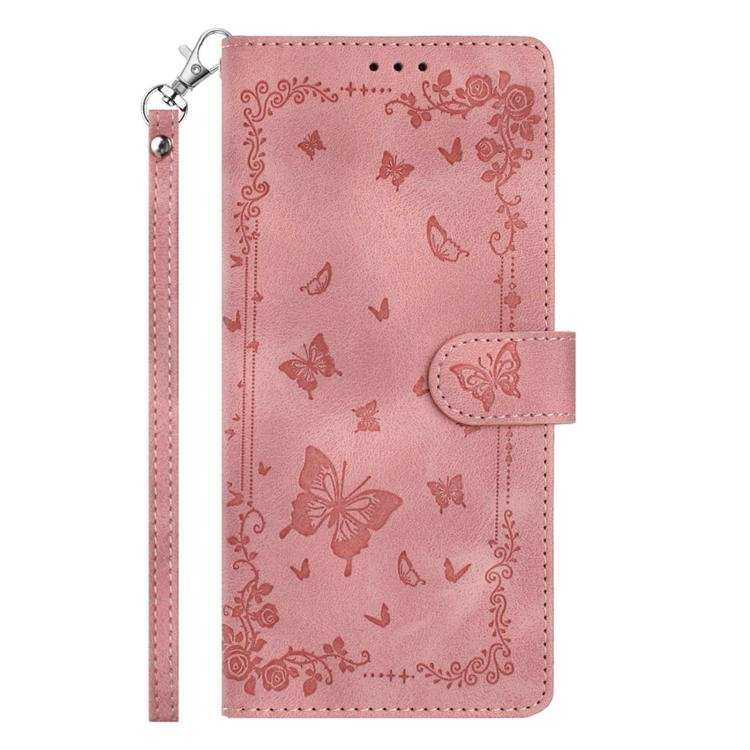 Secret Garden Butterfly Pattern Leather Phone Case