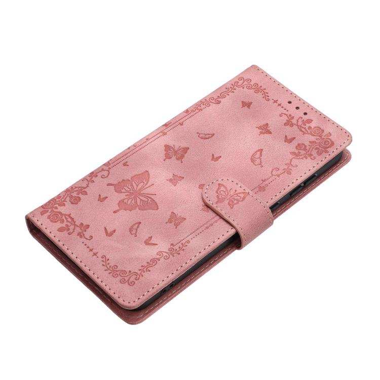 Secret Garden Butterfly Pattern Leather Phone Case