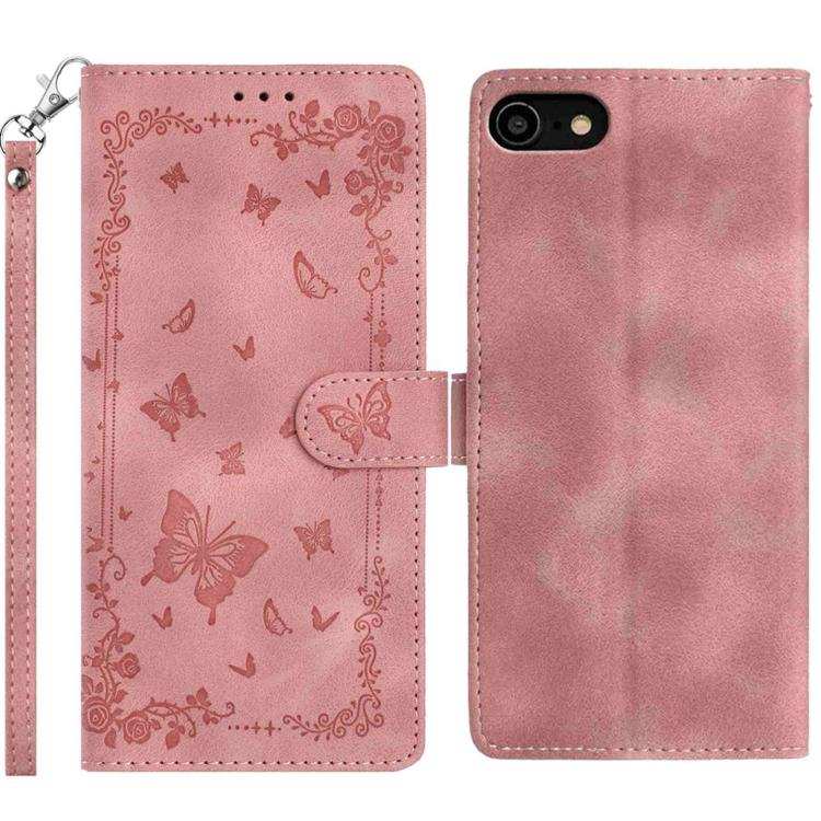Secret Garden Butterfly Pattern Leather Phone Case