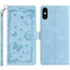 Secret Garden Butterfly Pattern Leather Phone Case