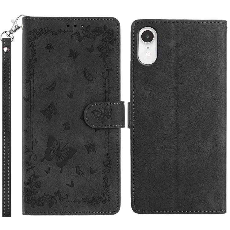Secret Garden Butterfly Pattern Leather Phone Case