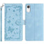 Secret Garden Butterfly Pattern Leather Phone Case