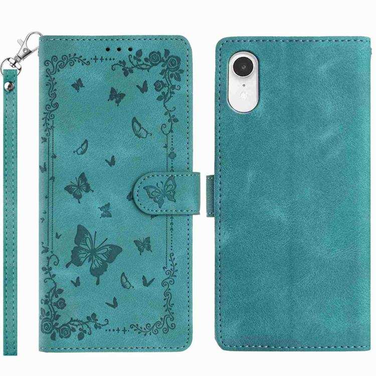 Secret Garden Butterfly Pattern Leather Phone Case