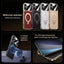Plain Leather MagSafe Holder Phone Case
