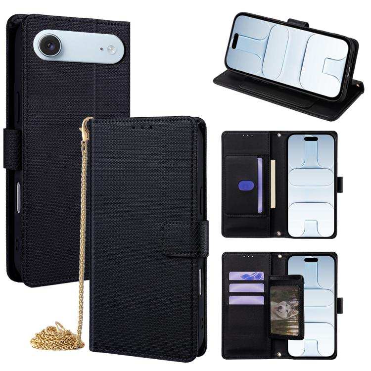 Crossbody Chain Triangle Leather Phone Case