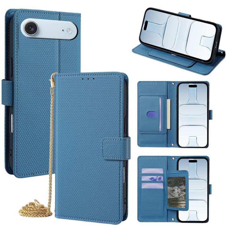 Crossbody Chain Triangle Leather Phone Case