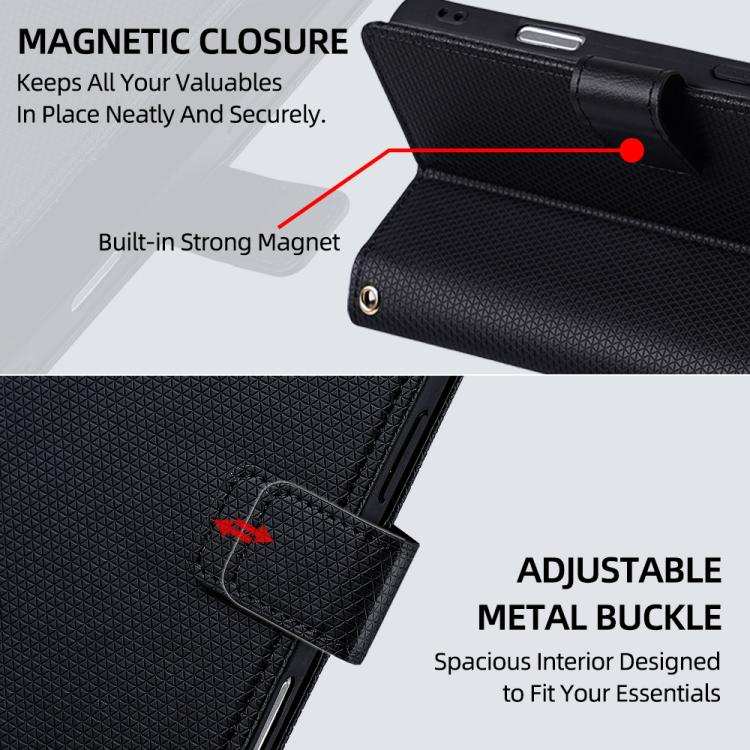 Crossbody Chain Triangle Leather Phone Case