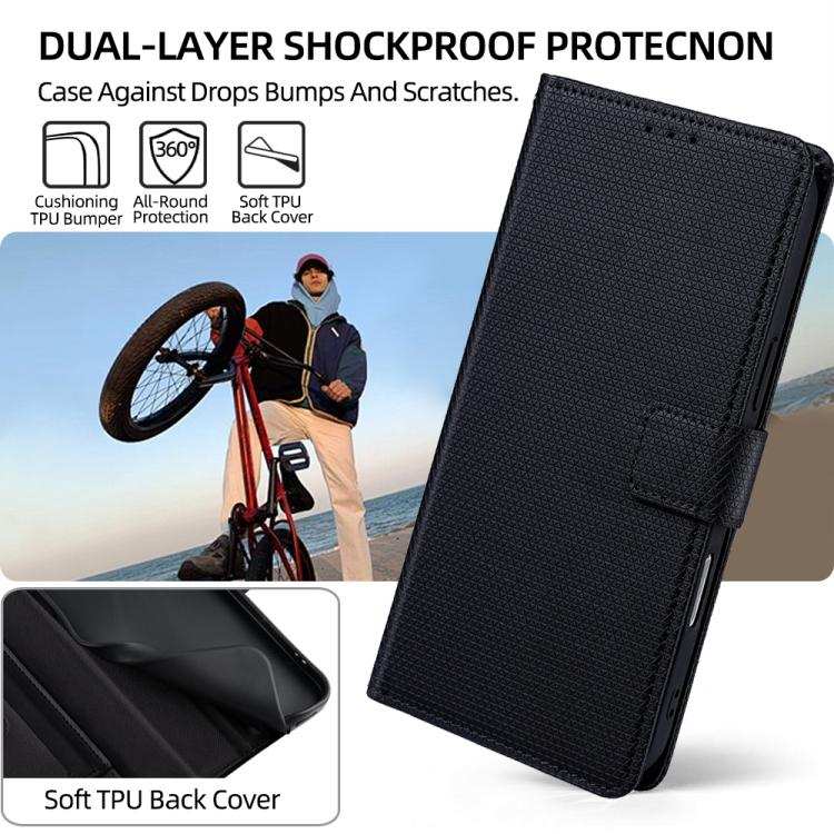 Crossbody Chain Triangle Leather Phone Case