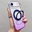 Transparent Gradient 360 Degree Rotation Holder MagSafe Phone Case
