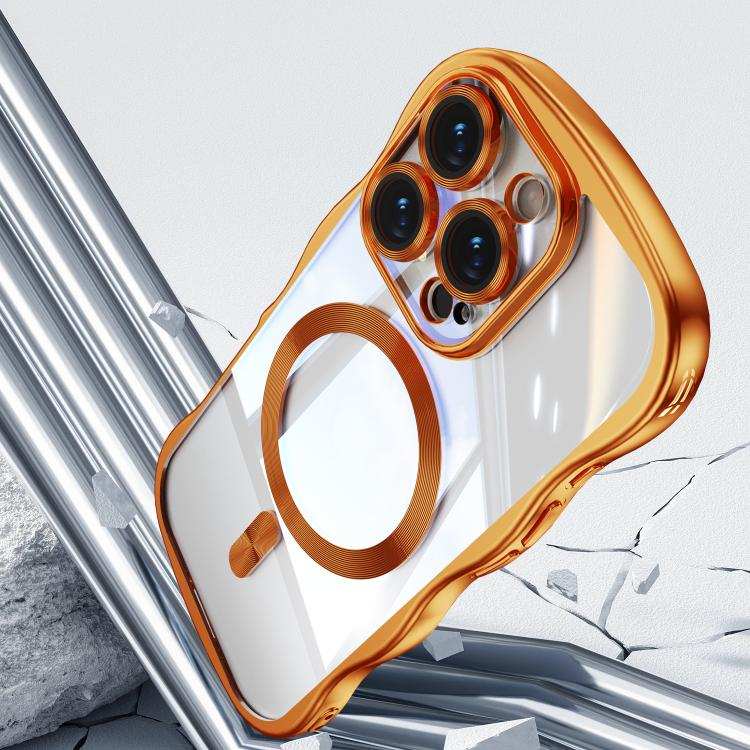 Big Wave Electroplating MagSafe Magnetic Phone Case