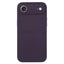 Pure Color Liquid Silicone Fine Pore Phone Case