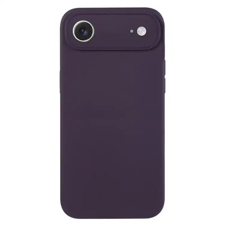 Pure Color Liquid Silicone Fine Pore Phone Case