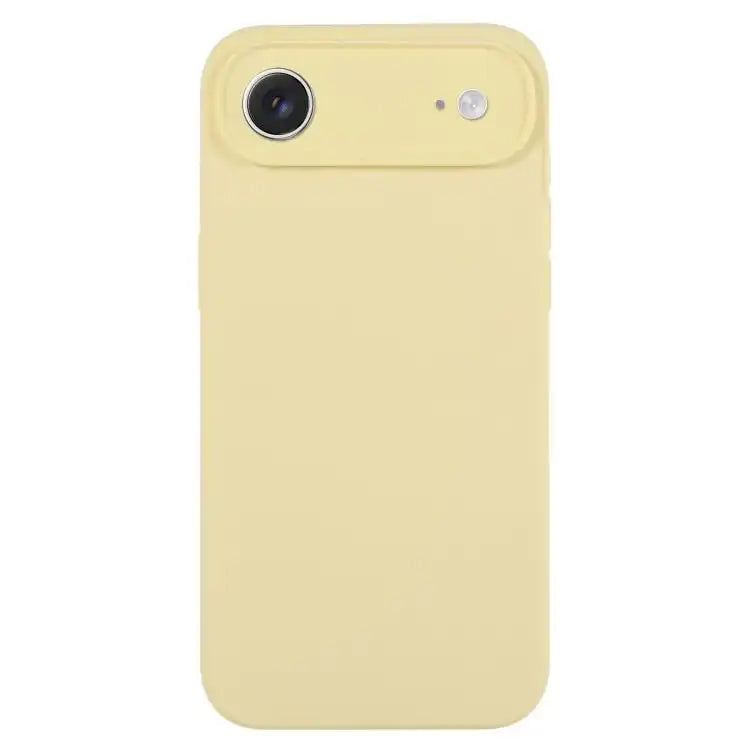 Pure Color Liquid Silicone Fine Pore Phone Case
