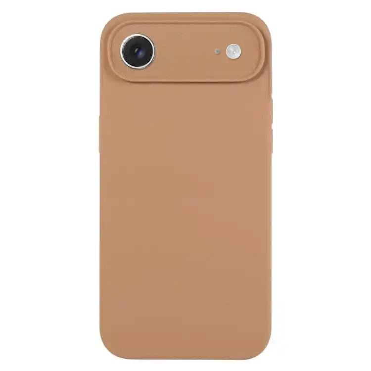 Pure Color Liquid Silicone Fine Pore Phone Case