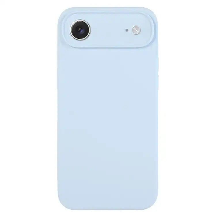 Pure Color Liquid Silicone Fine Pore Phone Case