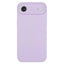 Pure Color Liquid Silicone Fine Pore Phone Case