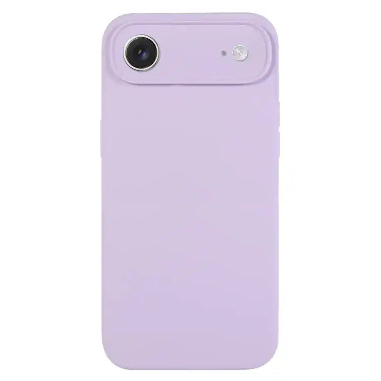 Pure Color Liquid Silicone Fine Pore Phone Case