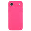 Pure Color Liquid Silicone Fine Pore Phone Case