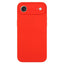 Pure Color Liquid Silicone Fine Pore Phone Case