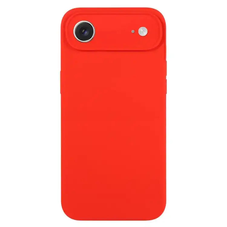 Pure Color Liquid Silicone Fine Pore Phone Case