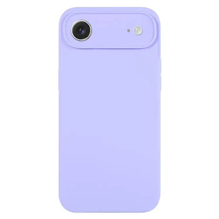 Pure Color Liquid Silicone Fine Pore Phone Case