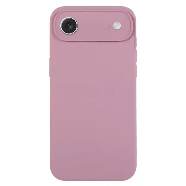 Pure Color Liquid Silicone Fine Pore Phone Case