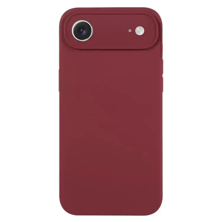 Pure Color Liquid Silicone Fine Pore Phone Case