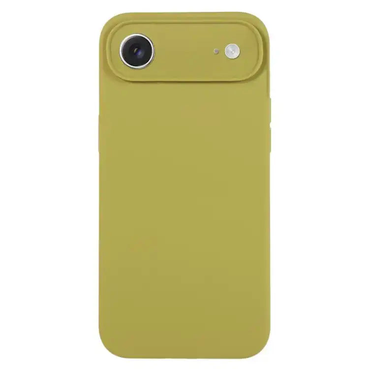 Pure Color Liquid Silicone Fine Pore Phone Case
