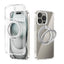ABEEL MagSafe Q-LUCK Pivot Bracket Transparent Phone Case
