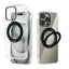 ABEEL MagSafe Q-LUCK Pivot Bracket Transparent Phone Case