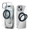 ABEEL MagSafe Q-LUCK Pivot Bracket Transparent Phone Case