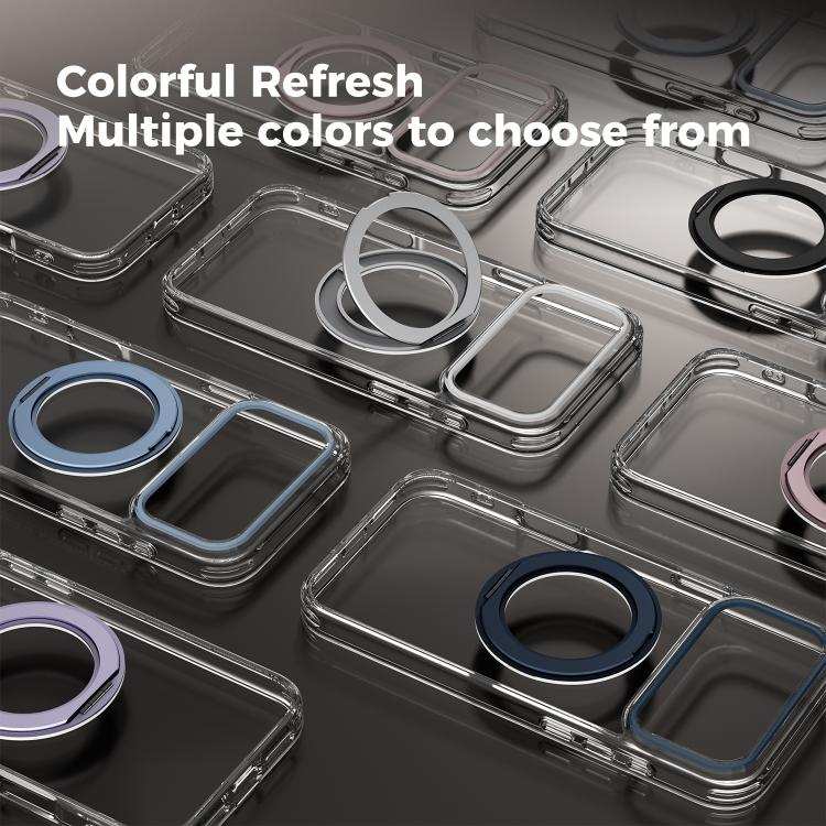 ABEEL MagSafe Q-LUCK Pivot Bracket Transparent Phone Case