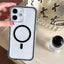 Large Hole Camera Macaron Transparency MagSafe Phone Case