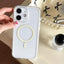 Large Hole Camera Macaron Transparency MagSafe Phone Case