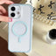 Large Hole Camera Macaron Transparency MagSafe Phone Case