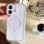 Large Hole Camera Macaron Transparency MagSafe Phone Case
