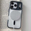Large Hole Camera Macaron Transparency MagSafe Phone Case