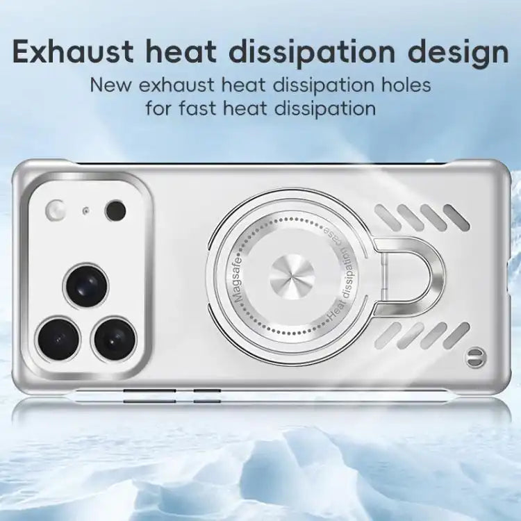 Ice Sense Series Graphene Cooling MagSafe Holder Phone Case