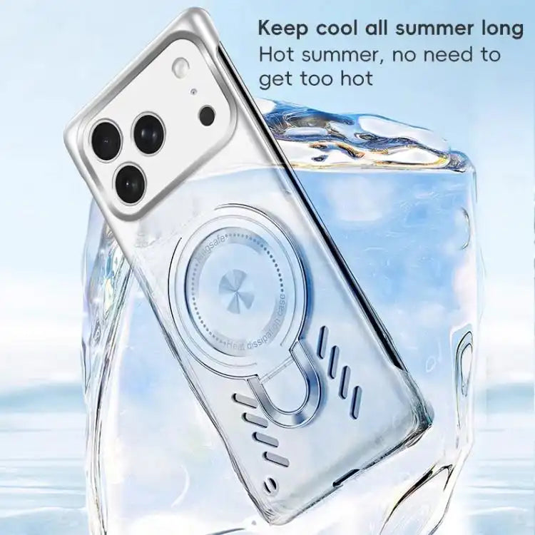 Ice Sense Series Graphene Cooling MagSafe Holder Phone Case