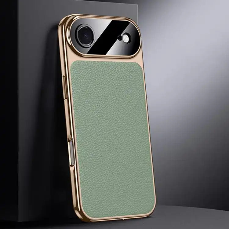 Genuine Leather PC Phone Case