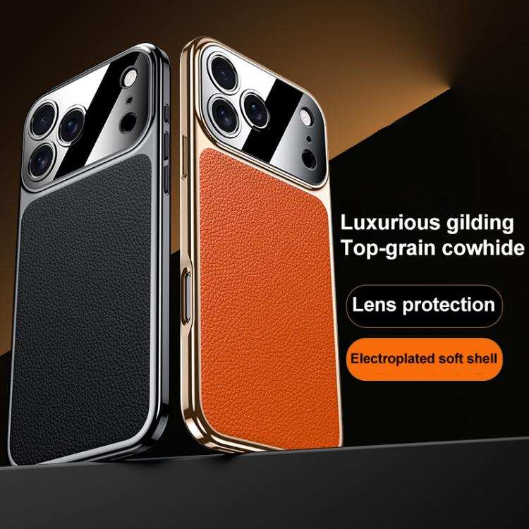 Genuine Leather PC Phone Case