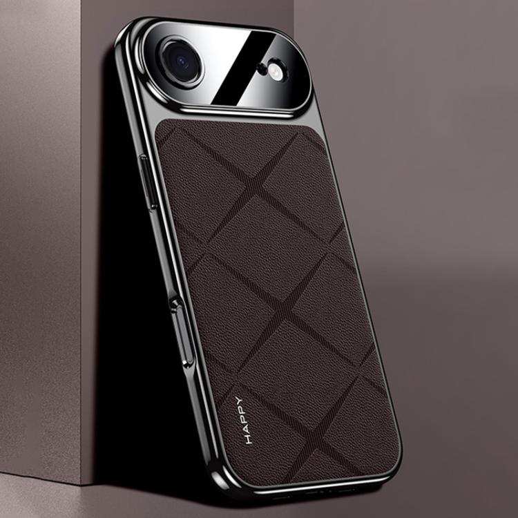 Plain Leather PC Phone Case