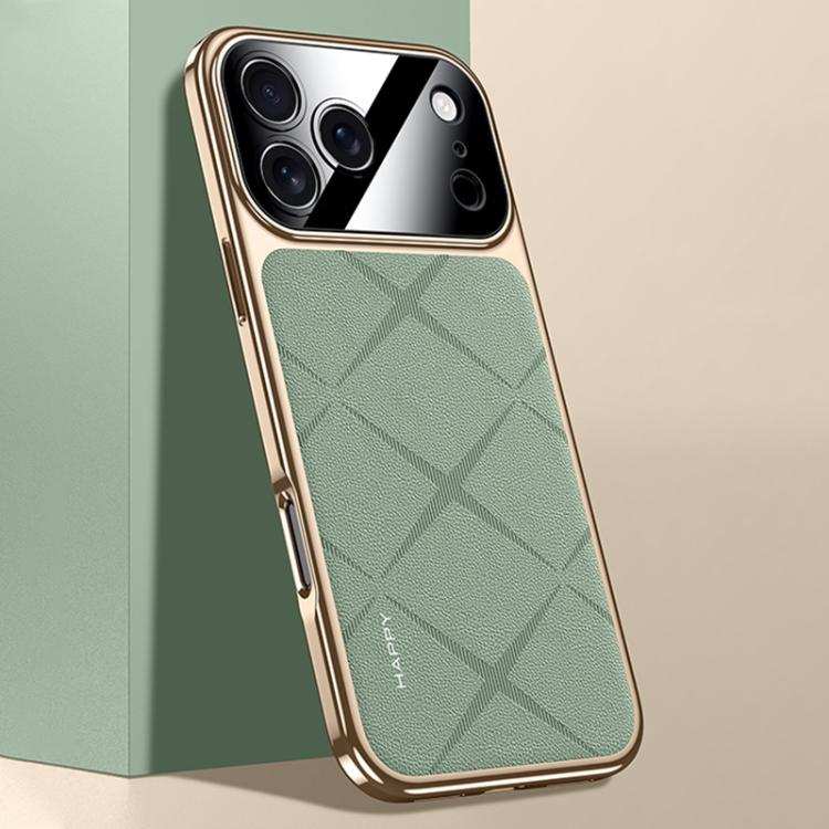 Plain Leather PC Phone Case